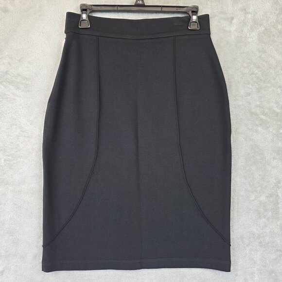 The Podolls Skirt Womens Medium Black High Waist Stretch Pencil Classic USA - Picture 6 of 7